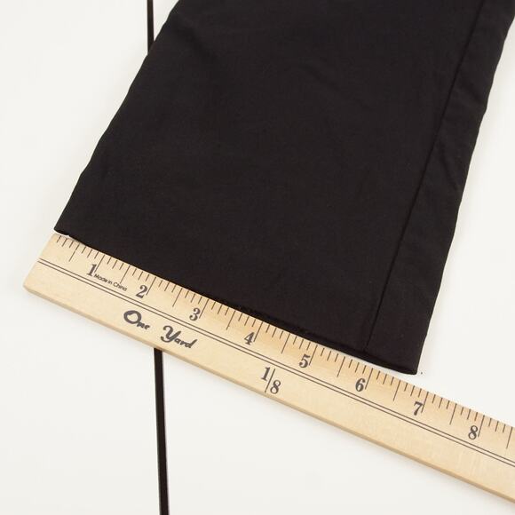 Tribal Performance Stretch Flatten It Pull On Ankle Black Pants Womens Sz 10 - Picture 9 of 14